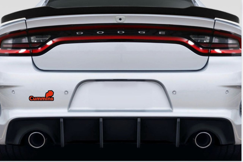 DODGE Kühlergrill-Emblem mit R/T-Logo