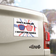 Car Magnets - Don't Blame Me, I Voted for Harris Home Decor Printify