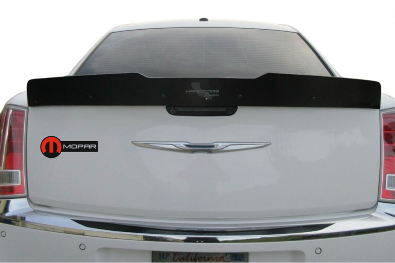 Chrysler tailgate trunk rear emblem with MOPAR logo (Type 9)