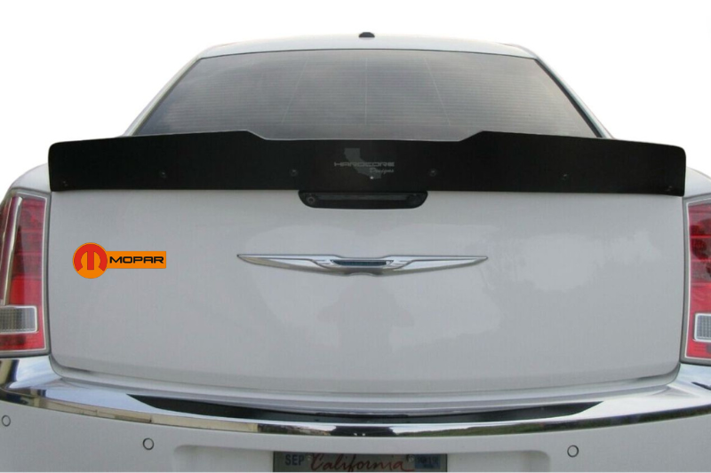 Chrysler tailgate trunk rear emblem with MOPAR logo (Type 13) Chrysler emblems decoinfabric