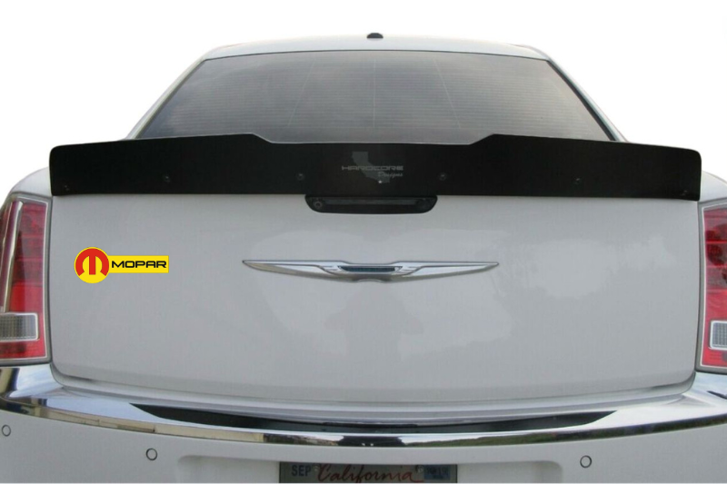 Chrysler tailgate trunk rear emblem with MOPAR logo (Type 10) Chrysler emblems decoinfabric