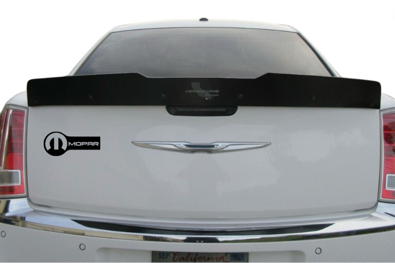 Chrysler tailgate trunk rear emblem with MOPAR logo (Type 6) Chrysler emblems decoinfabric