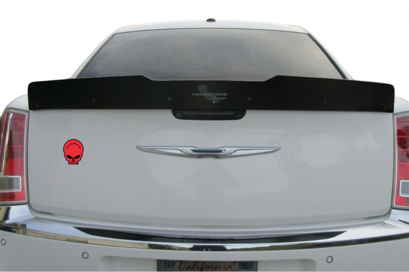Chrysler tailgate trunk rear emblem with MOPAR SKULL logo (Type 11)