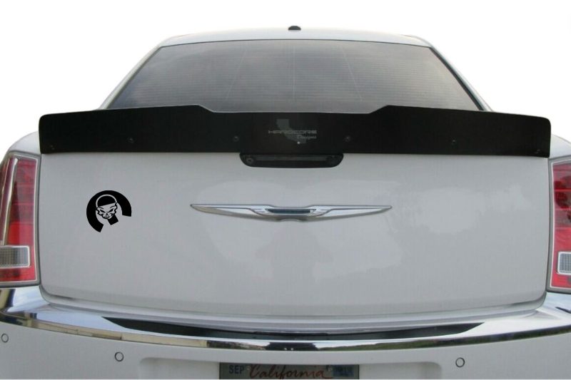 Chrysler tailgate trunk rear emblem with MOPAR SKULL logo (Type 10)
