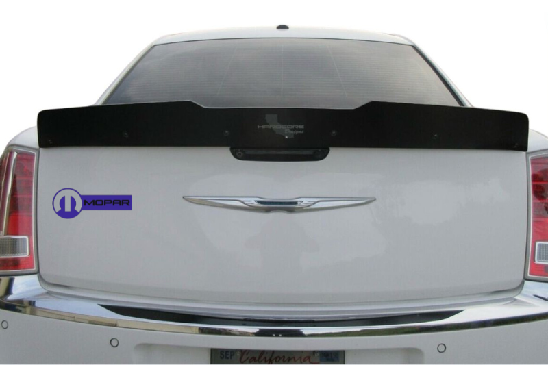 Chrysler tailgate trunk rear emblem with MOPAR logo (Type 12)