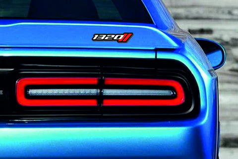 Dodge Emblem & Badge Set - Grille and Tailgate 1320 + Dodge logo