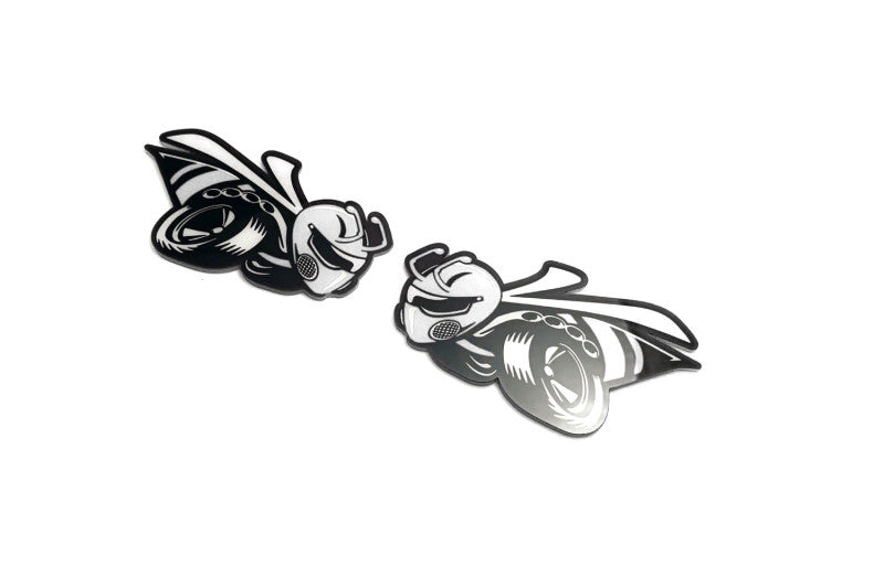 Dodge emblem for fenders with 1320 Scat Pack logo (type 3) Dodge emblems decoinfabric