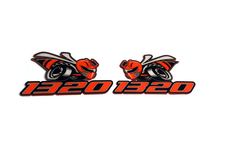 DODGE emblem for fenders with 1320 Scat Pack logo (type 4)