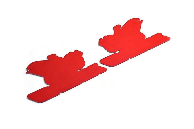 Dodge emblem for fenders with 1320 Scat Pack logo (type 4) Dodge emblems decoinfabric