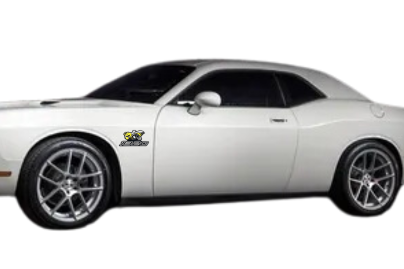 Dodge Emblem & Badges set with 1320 Scat Pack logo Dodge emblems decoinfabric