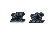 DODGE emblem for fenders with 1320 Scat Pack logo (type 2) Dodge emblems decoinfabric