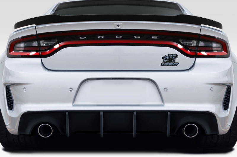 Emblème de calandre DODGE avec logo Hellcat