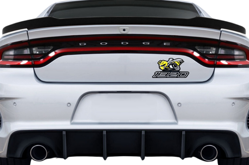 Dodge Emblem & Badges set with 1320 Scat Pack logo