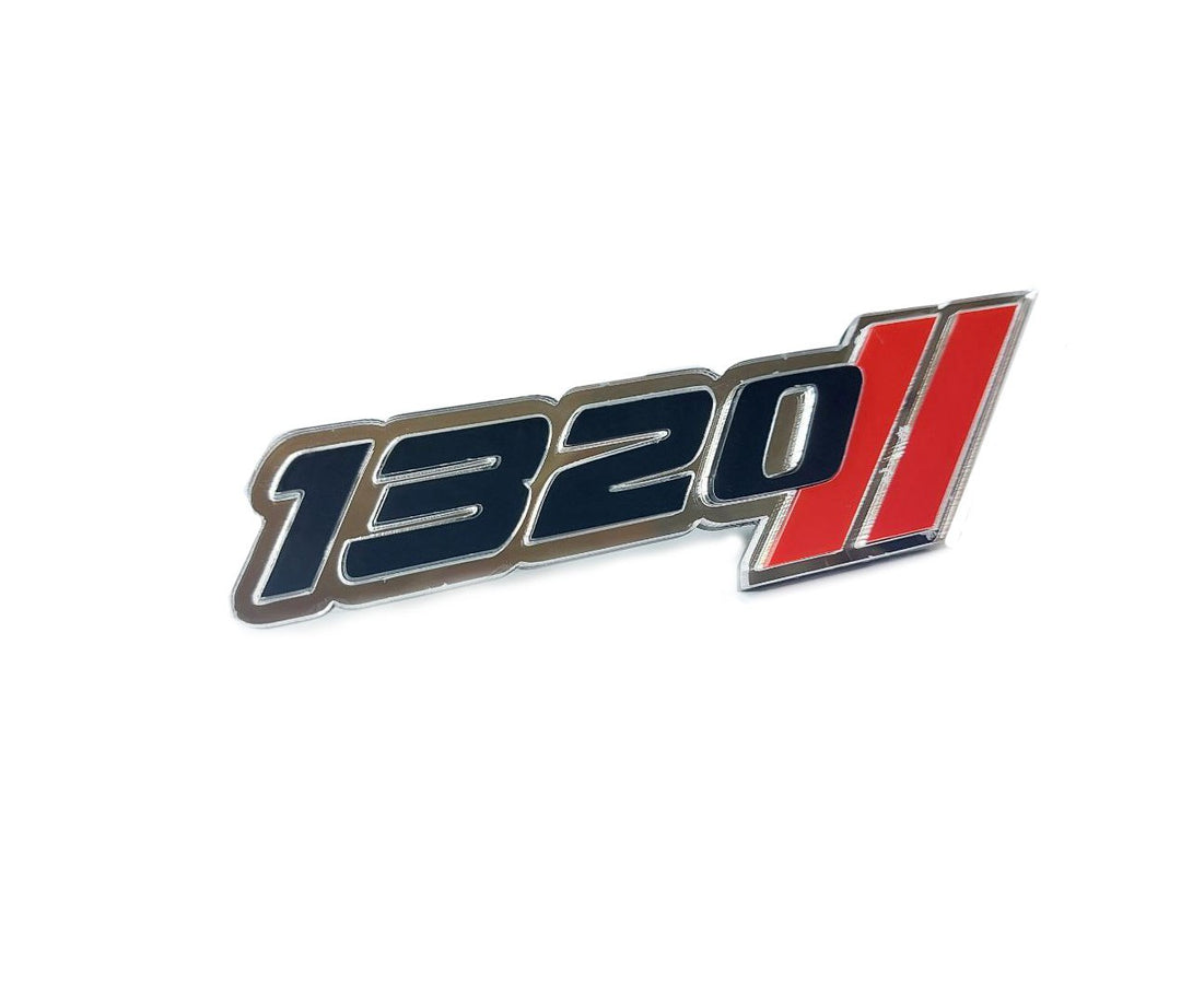 Dodge Radiator grille emblem with 1320 + Dodge logo Dodge emblems decoinfabric