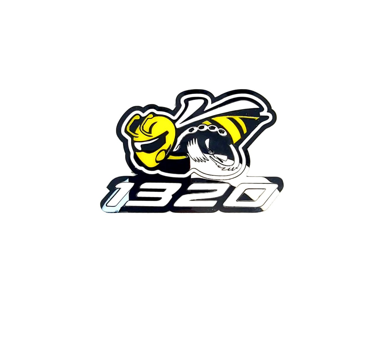 Dodge Radiator grille emblem with 1320 Scat Pack logo Dodge emblems decoinfabric