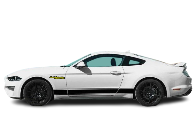 Ford Mustang emblem for fenders with California Special logo Ford emblems decoinfabric