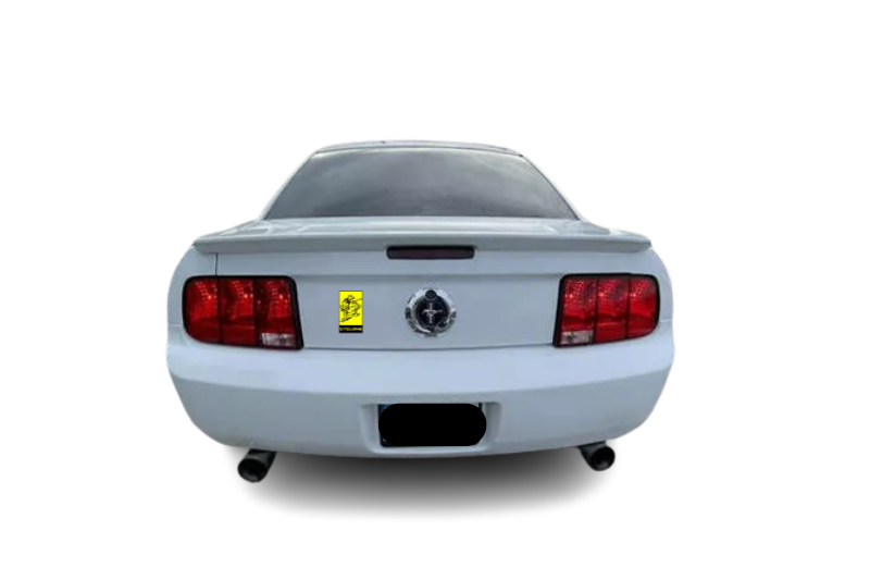 Ford Mustang tailgate trunk rear emblem with Cyclone logo