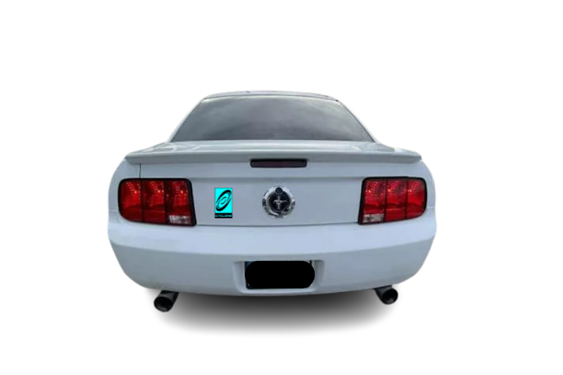 Ford Mustang Emblem & Badge Set - Grille and Tailgate Cyclone logo (Type 2) Ford emblems decoinfabric