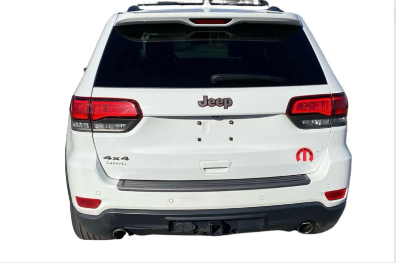 Jeep tailgate trunk rear emblem with Mopar logo (type 22)