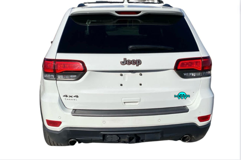 Jeep tailgate trunk rear emblem with Mopar logo (type 23) Jeep emblems decoinfabric