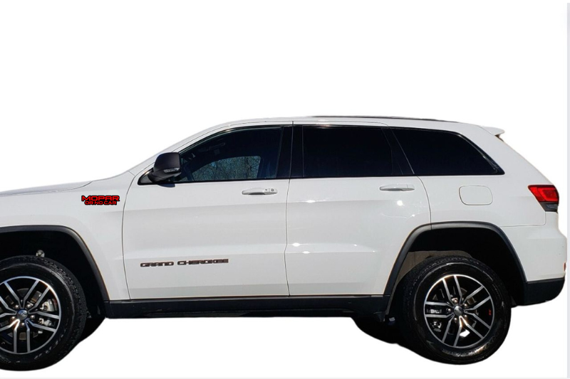 Jeep emblem for fenders with Mopar or No Car logo Jeep emblems decoinfabric