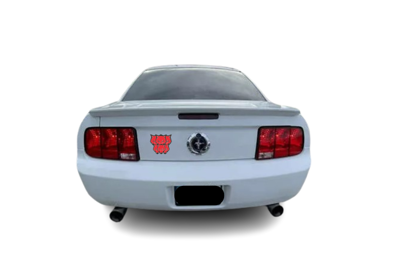 Ford Mustang Emblem & Badges set with Coyote logo (type 14)