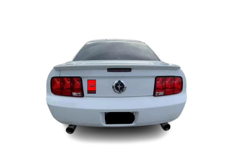 Ford Mustang Emblem & Badges set with Coyote logo (type 12)