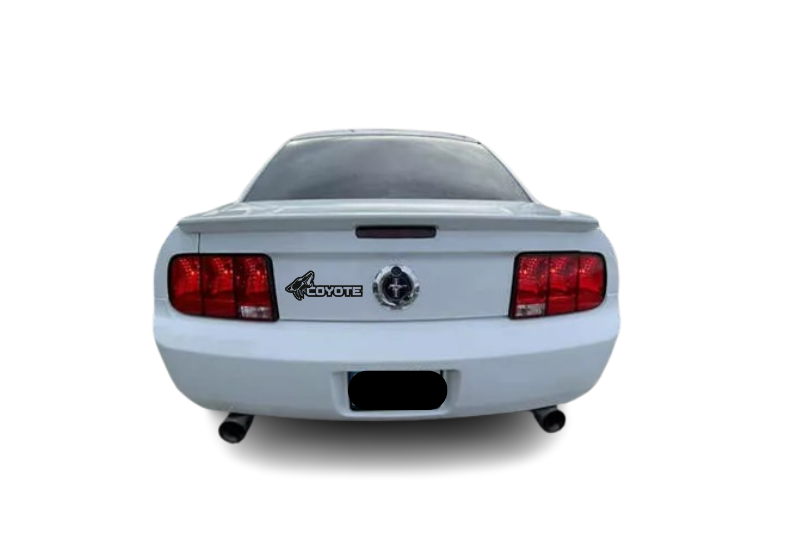 Ford Mustang Emblem & Badge Set - Grille and Tailgate Coyote logo (type 11) Ford emblems decoinfabric