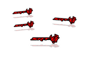 Dodge Emblem & Badges set with SRT Demon logo (Type 2) Dodge emblems decoinfabric