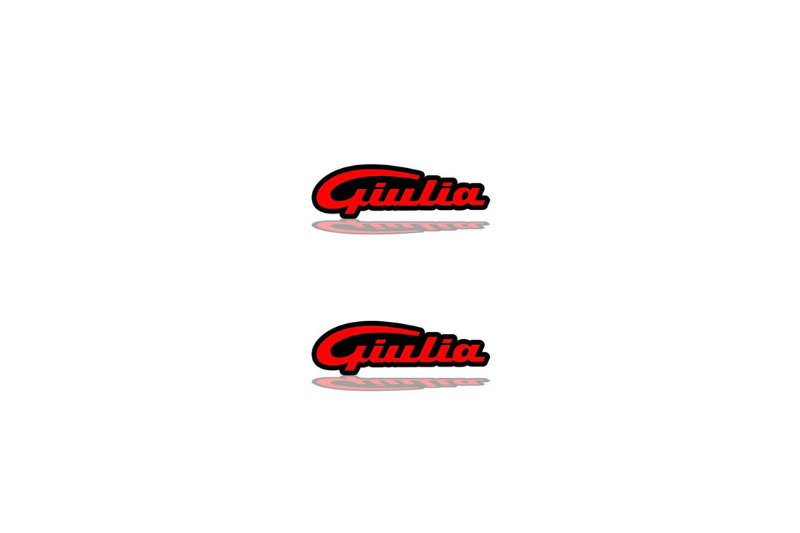 Alfa Romeo Emblem & Badge Set - Grille and Tailgate Giulia logo (Type 3)