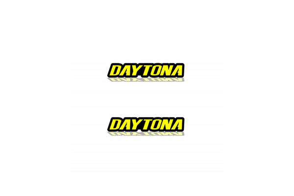 Dodge Emblem & Badge Set - Grille and Tailgate Daytona logo (Type 2)