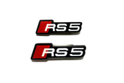 Colored Floor Mat Emblems for Audi RS5 – Add a Touch of Personality