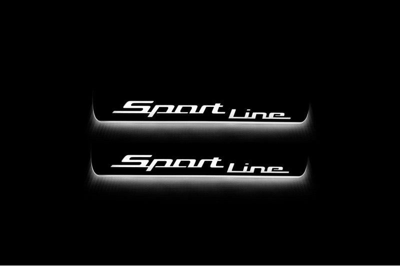 BMW X6 G06 2019+ Car Sill With Sport Line Logo BMW Led Door Sills opdesign