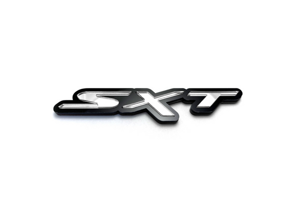 Dodge Challenger trunk rear emblem between tail lights with SXT logo