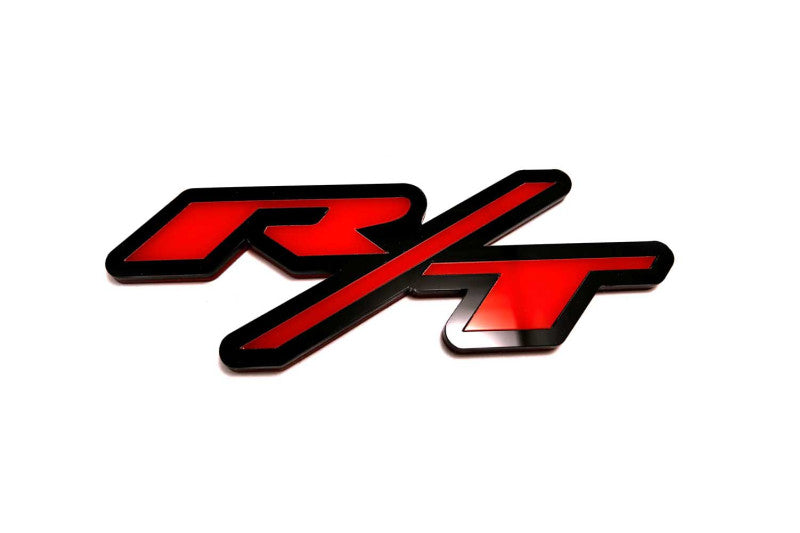 Dodge tailgate trunk rear emblem with R/T logo (type 1) Dodge emblems decoinfabric