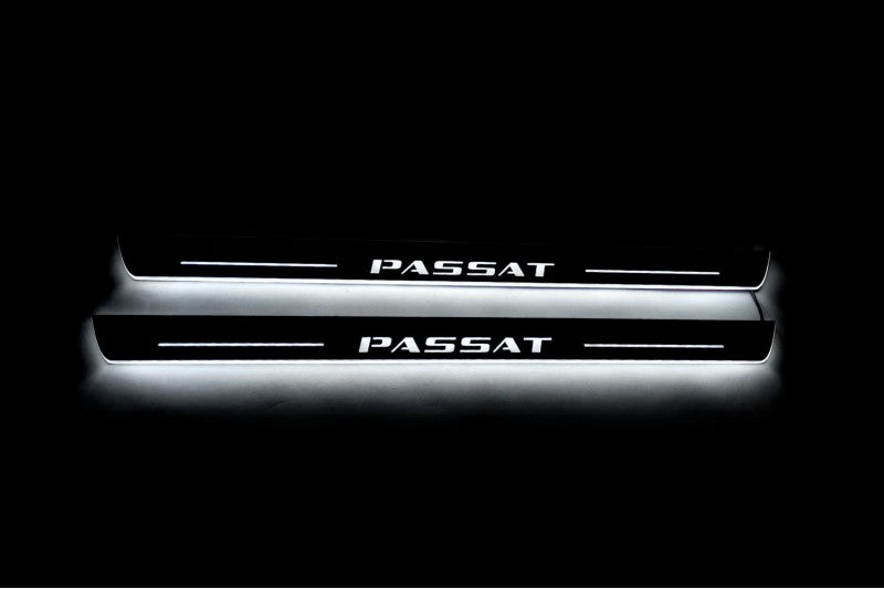 Volkswagen Passat B8 2015-2023 Car Door Sill With Logo Passat (type 1) Volkswagen Led Door Sills opdesign