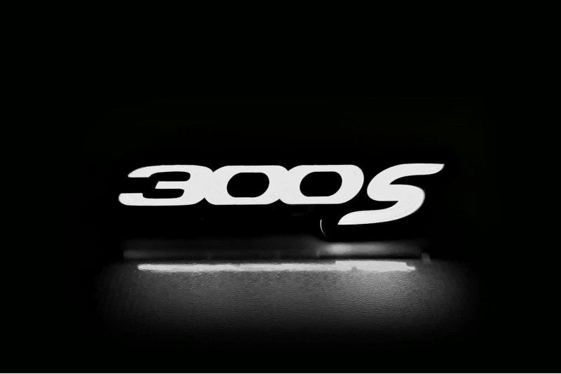 Chrysler Illuminated LED Radiator Grille Emblems and Badges with 300S (type 1) logo Chrysler Led Emblems decoinfabric