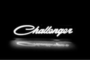Dodge Illuminated LED Radiator Grille Emblems and Badges with Challenger (type 2) logo Dodge Led emblems decoinfabric