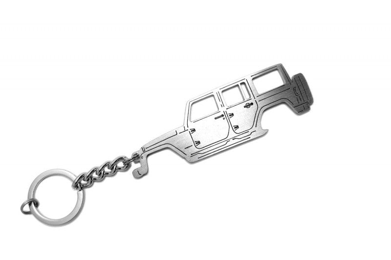 Keychain Bottle Opener for Jeep Wrangler JK 5D 2007-2018
