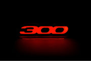 Chrysler Illuminated LED Radiator Grille Emblems and Badges with 300 (type 1) logo Chrysler Led Emblems decoinfabric