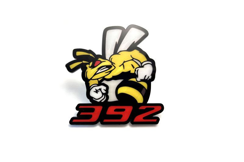 Dodge Emblem & Badges set with Strong Bee + 392 logo