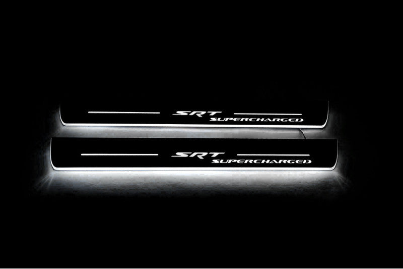 Dodge Durango III 2011+ Car Light Sill With Logo SRT Supercharged