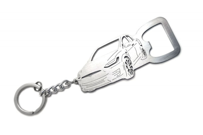 Keychain Bottle Opener for Tesla Model X 2015+ Keychains opdesign