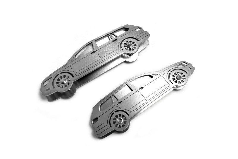 Volkswagen Passat B8 Universal (2015-2023) Floor Mat Emblem Set – Stainless Steel Badges Car Mats Badges Decoin