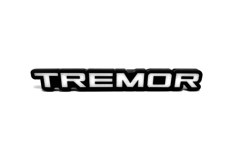 Ford F150 Radiator grille emblem with TREMOR (type 1) logo Ford emblems decoinfabric