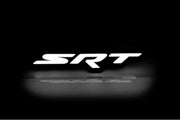 Dodge Illuminated LED Radiator Grille Emblems and Badges with SRT (type 1) logo Dodge Led emblems decoinfabric