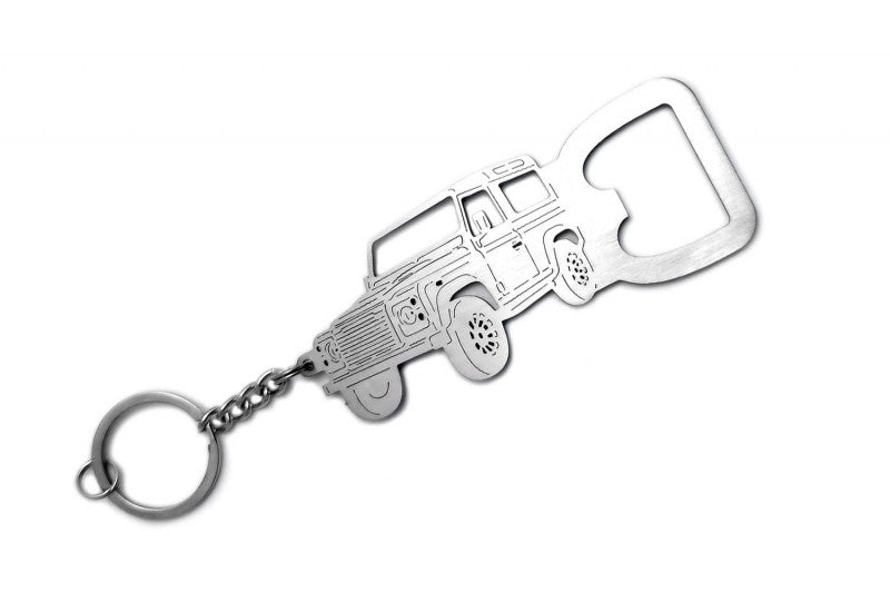 Keychain Bottle Opener for Land Rover Defender I 1983-2016 Keychains opdesign