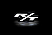 Dodge Illuminated LED Radiator Grille Emblems and Badges with R/T (type 2) logo Dodge Led emblems decoinfabric