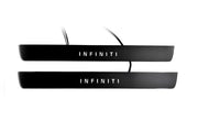 Infiniti QX70 (FX) 2008+ Led Door Sill Pro With Logo Infiniti (Premium Painting) Infiniti Led Door Sills PRO opdesign