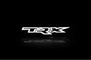 Dodge Illuminated LED Radiator Grille Emblems and Badges with TRX logo Dodge Led emblems decoinfabric